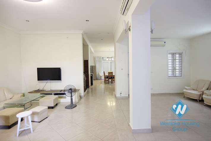 Fully furnished house for lease in Ciputra, Tay Ho, Ha Noi